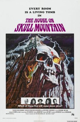The House on Skull Mountain movie poster (1974) metal framed poster