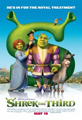 Shrek the Third movie poster (2007) Stickers MOV_33ddd04e