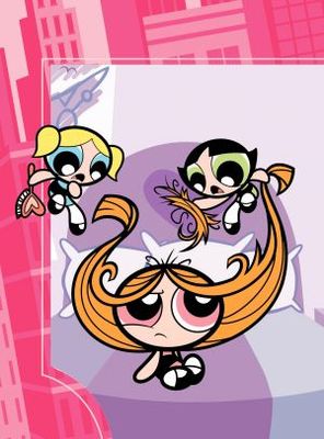 The Powerpuff Girls movie poster (1998) poster with hanger