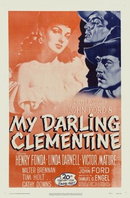 My Darling Clementine movie poster (1946) pillow