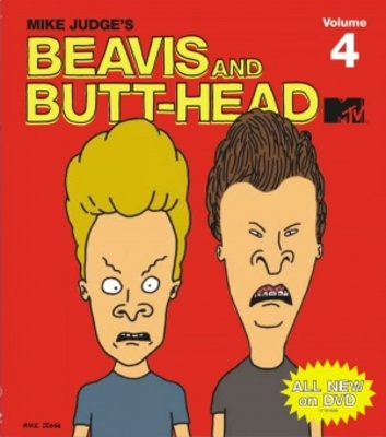 Beavis and Butt-Head movie poster (1993) wood print