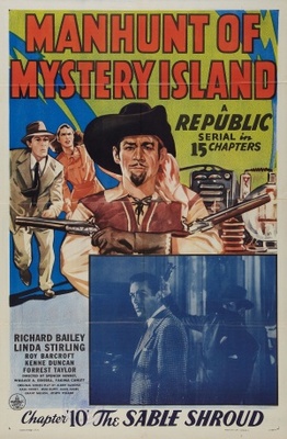 Manhunt of Mystery Island movie poster (1945) Tank Top