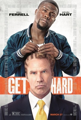 Get Hard movie poster (2015) poster with hanger