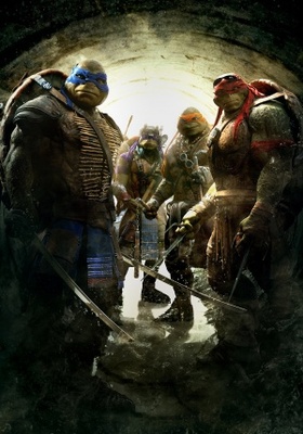 Teenage Mutant Ninja Turtles movie poster (2014) Stickers MOV_341a9a08