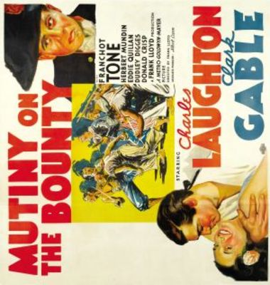 Mutiny on the Bounty movie poster (1935) Stickers MOV_34255543