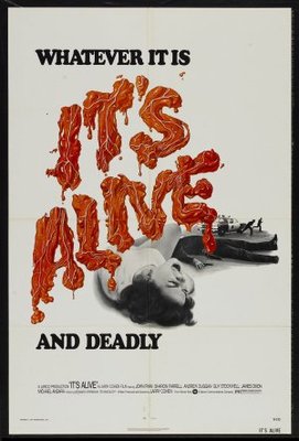 It's Alive movie poster (1974) canvas poster