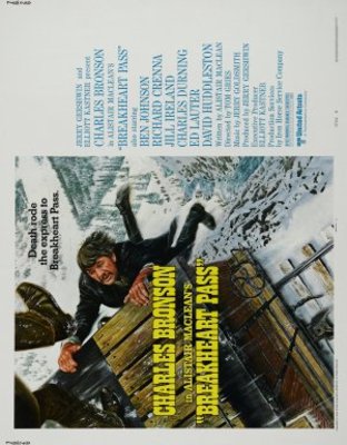 Breakheart Pass movie poster (1975) metal framed poster