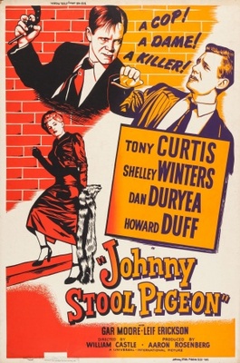 Johnny Stool Pigeon movie poster (1949) wooden framed poster