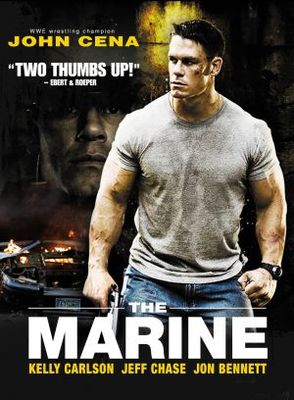 The Marine movie poster (2006) wooden framed poster