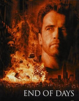 End Of Days movie poster (1999) metal framed poster