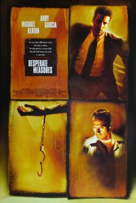 Desperate Measures movie poster (1998) metal framed poster
