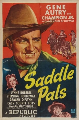 Saddle Pals movie poster (1947) canvas poster