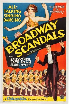 Broadway Scandals movie poster (1929) wood print