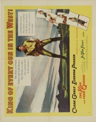 The King and Four Queens movie poster (1956) poster