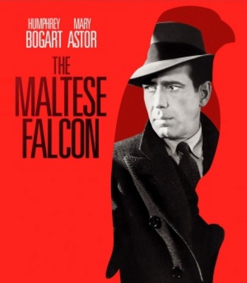 The Maltese Falcon movie poster (1941) wood print