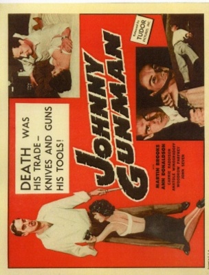 Johnny Gunman movie poster (1957) Stickers MOV_34b3b50b