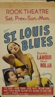 St. Louis Blues movie poster (1958) Longsleeve T-shirt #695747