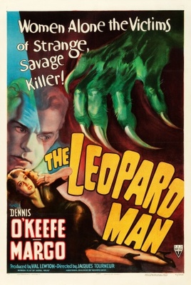 The Leopard Man movie poster (1943) metal framed poster