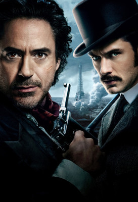 Sherlock Holmes: A Game of Shadows movie poster (2011) tote bag
