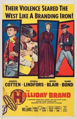 The Halliday Brand movie poster (1957) Stickers MOV_34c5dd17