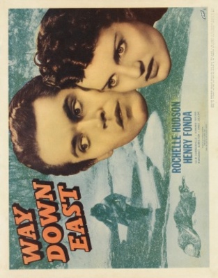Way Down East movie poster (1935) poster with hanger
