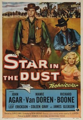 Star in the Dust movie poster (1956) tote bag
