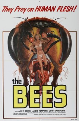 The Bees movie poster (1978) metal framed poster