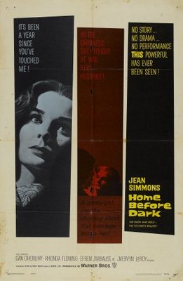 Home Before Dark movie poster (1958) wooden framed poster