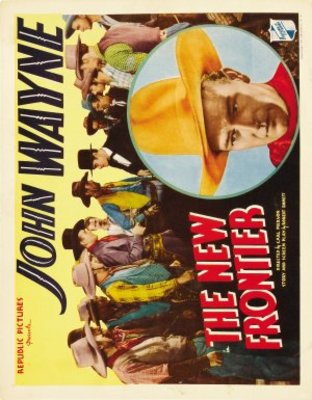 The New Frontier movie poster (1935) metal framed poster