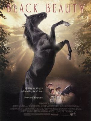 Black Beauty movie poster (1994) metal framed poster
