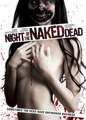 Night of the Naked Dead movie poster (2012) Stickers MOV_34f4ccb2