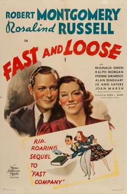 Fast and Loose movie poster (1939) mug