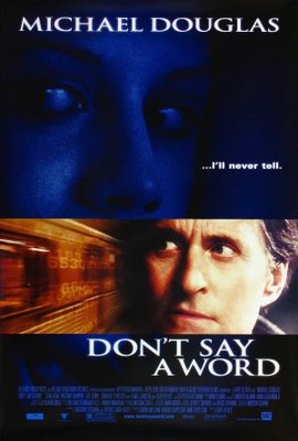 Don't Say A Word movie poster (2001) metal framed poster