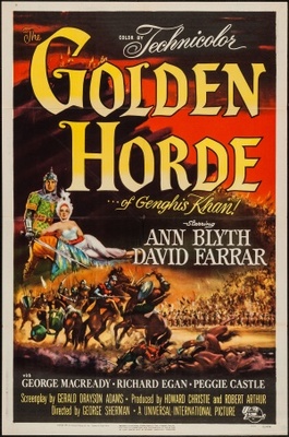 The Golden Horde movie poster (1951) mug