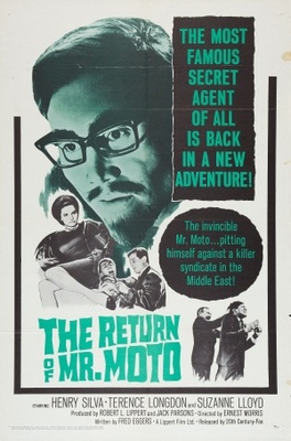 The Return of Mr. Moto movie poster (1965) mouse pad