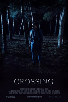 Crossing movie poster (2013) wooden framed poster