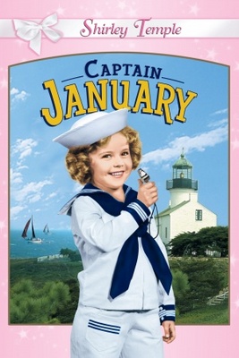 Captain January movie poster (1936) canvas poster