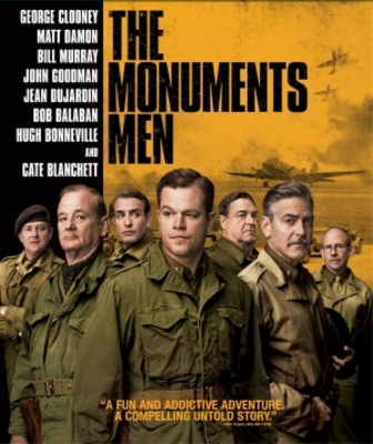 The Monuments Men movie poster (2014) mouse pad