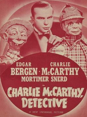 Charlie McCarthy, Detective movie poster (1939) poster with hanger