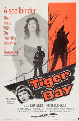 Tiger Bay movie poster (1959) wood print