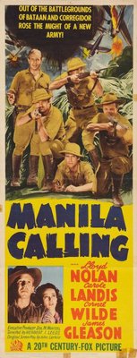 Manila Calling movie poster (1942) Stickers MOV_3554a5a1