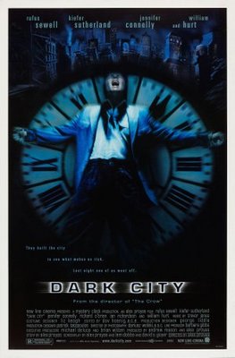 Dark City movie poster (1998) poster with hanger