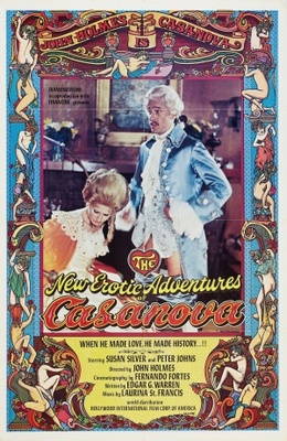 The New Erotic Adventures of Casanova movie poster (1977) Stickers MOV_355e98e1