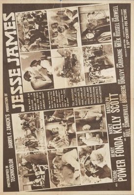 Jesse James movie poster (1939) Poster MOV_35673d27