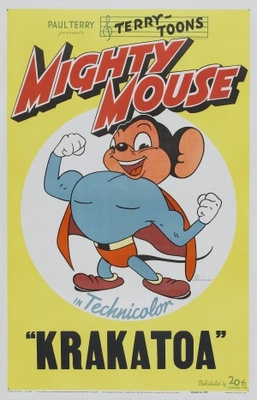 Mighty Mouse in Krakatoa movie poster (1945) poster