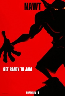 Space Jam movie poster (1996) wood print