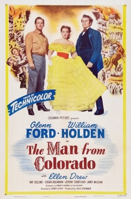 The Man from Colorado movie poster (1948) poster with hanger