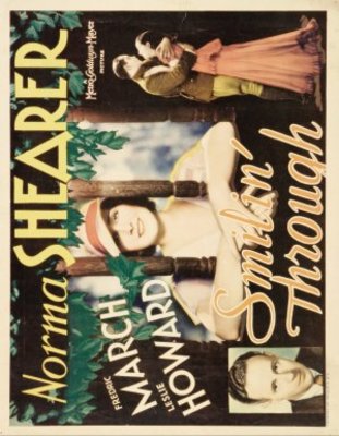 Smilin' Through movie poster (1932) metal framed poster