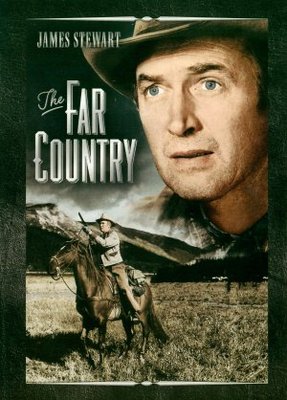 The Far Country movie poster (1954) metal framed poster