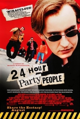 24 Hour Party People movie poster (2002) poster with hanger